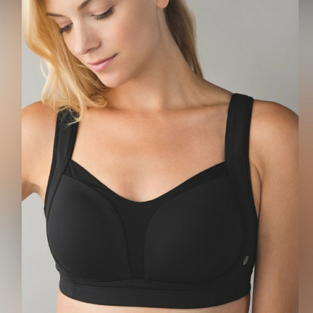 Black Supportive Wireless Sports Bra - Women Intimates & Sleepwear